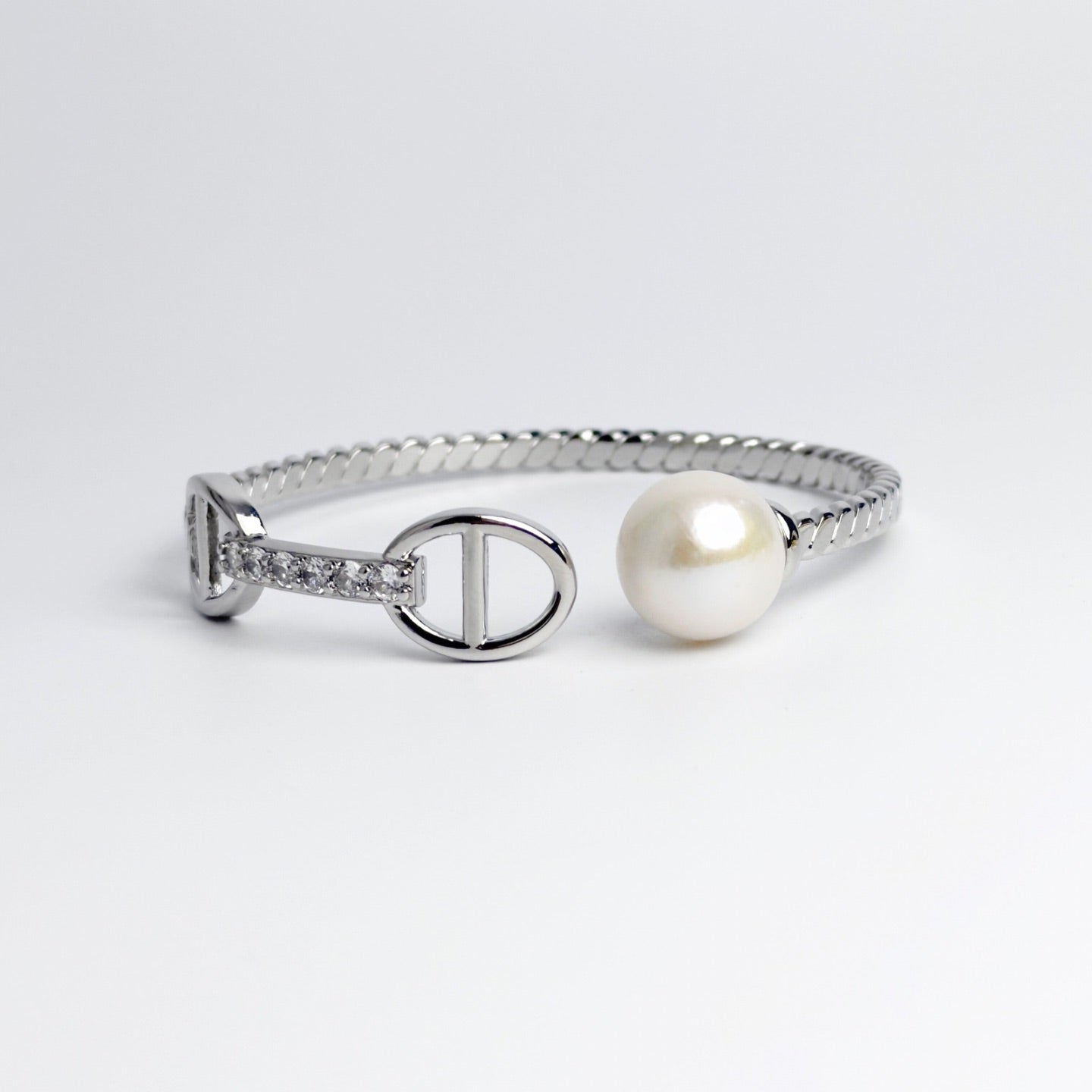 Edison Pearl 18K Gold Coated Bangle