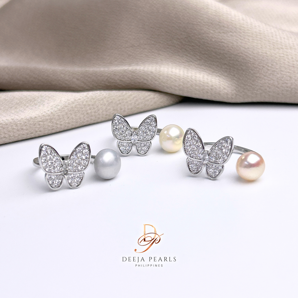 DPR107 • Freshwater Pearl Adjustable Ring