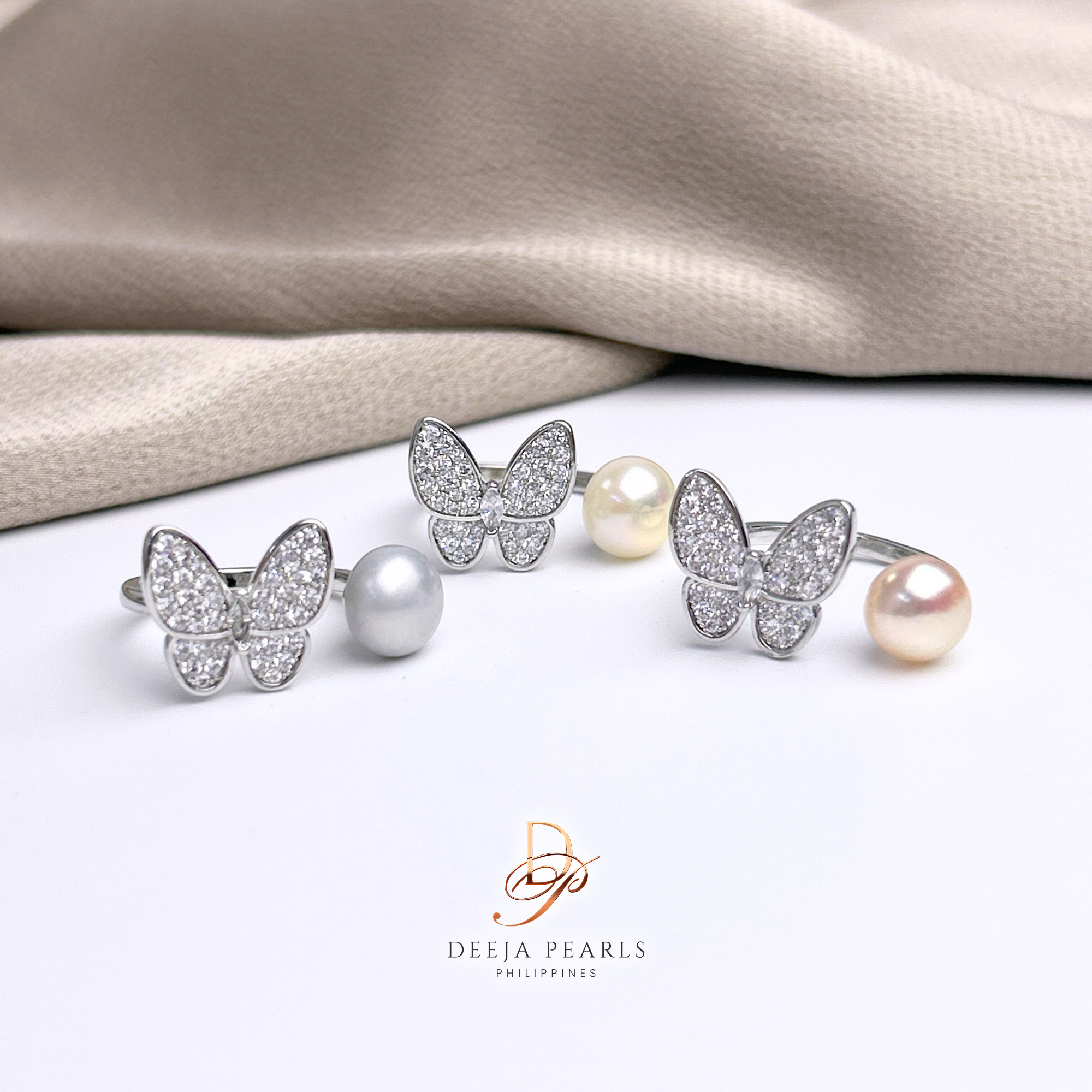 DPR107 • Freshwater Pearl Adjustable Ring