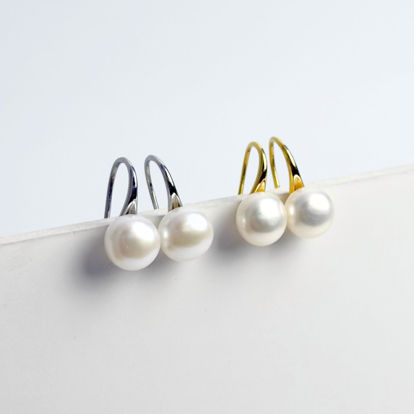 Freshwater Pearl Hook Earrings