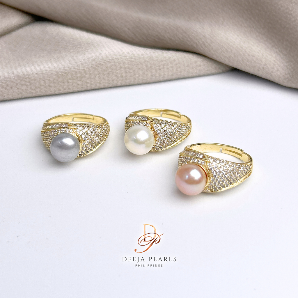 DPR115 • Freshwater Pearl Adjustable Ring