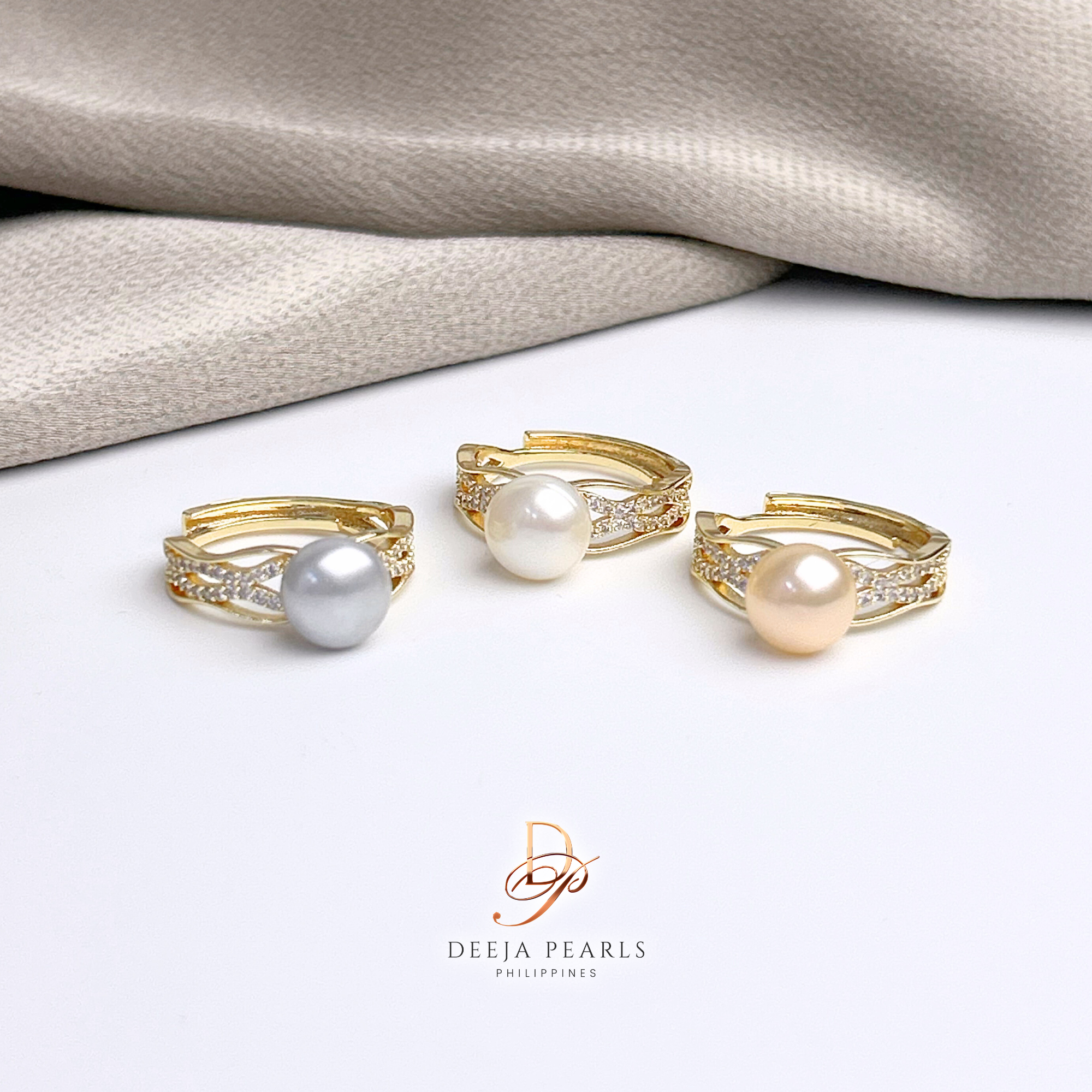 DPR109 • Freshwater Pearl Adjustable Ring