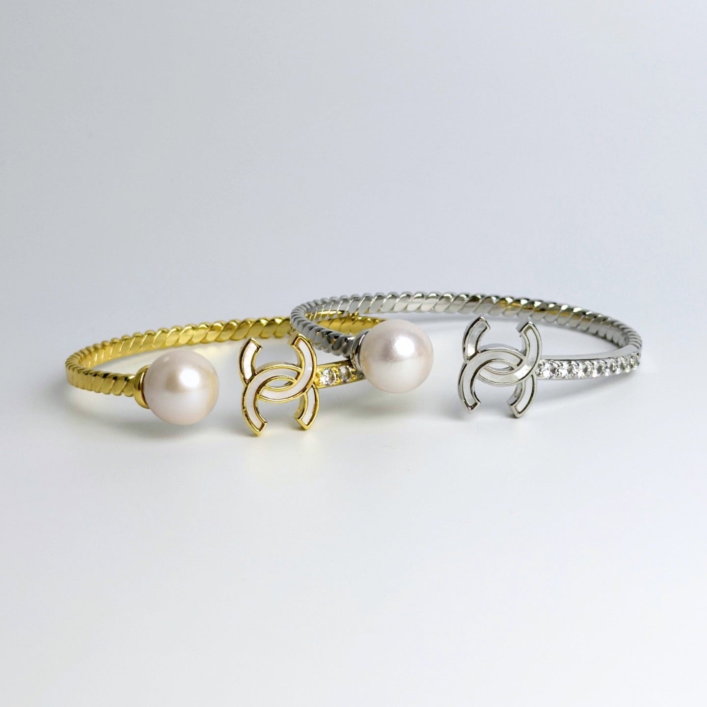 Edison Pearl 18K Gold Coated Bangle