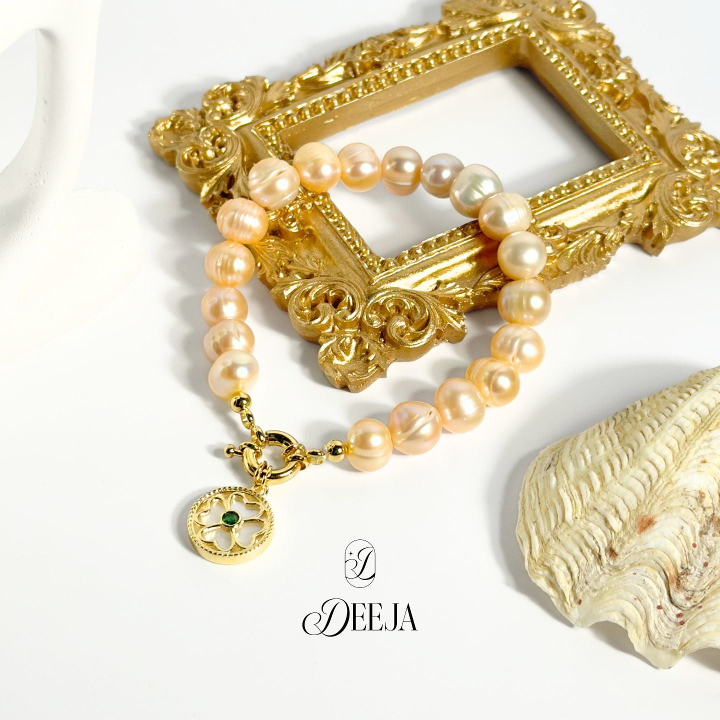 Camila | Freshwater Pearl Bracelet • FWB03