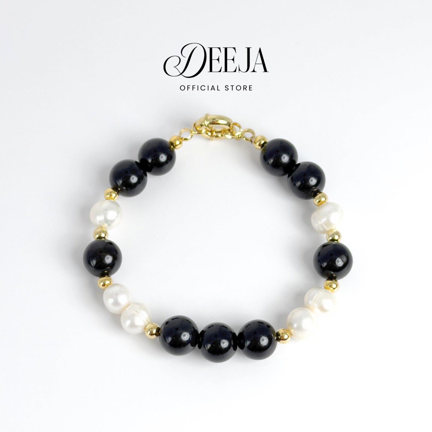 Deeja • Natural Gemstone Bracelet Freshwater Pearl FPB10140
