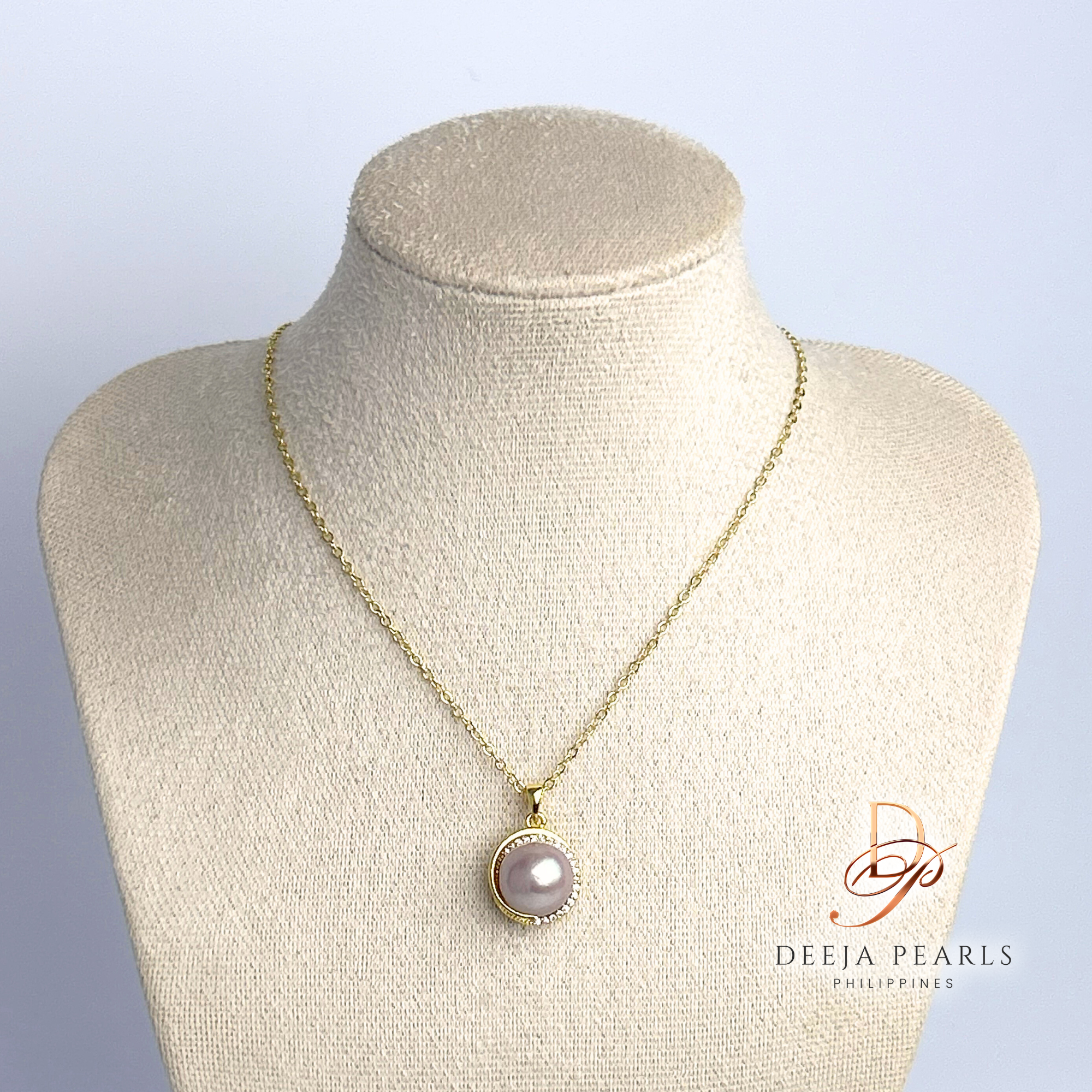 EPN103 • Pink Edison Pearl Pendant Necklace