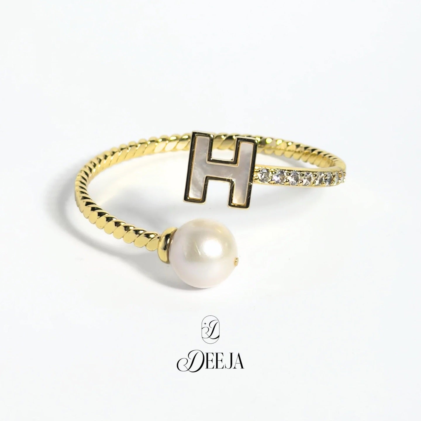 Hermie | Edison Freshwater Pearl Bangle • FWB14