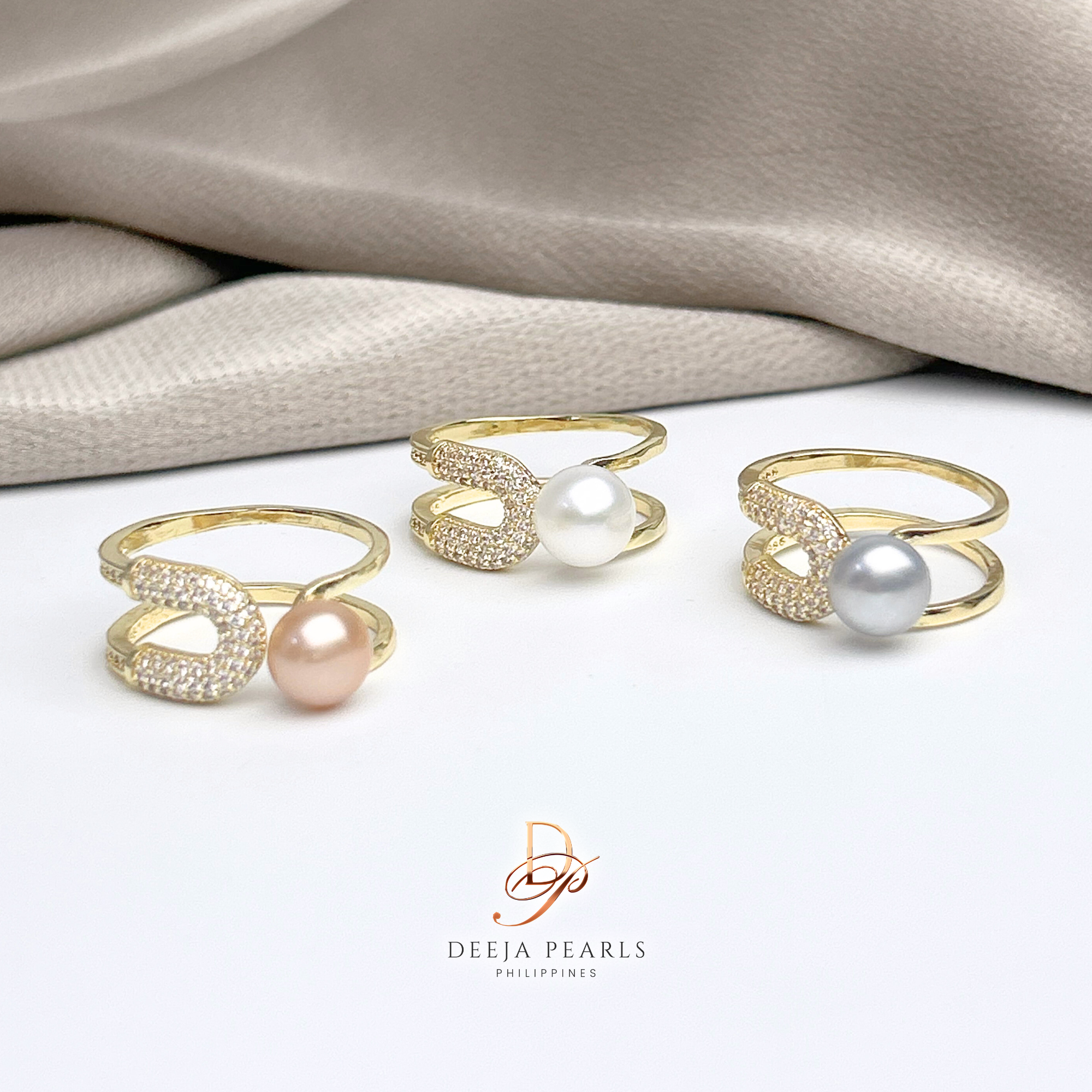 DPR116 • Freshwater Pearl Adjustable Ring