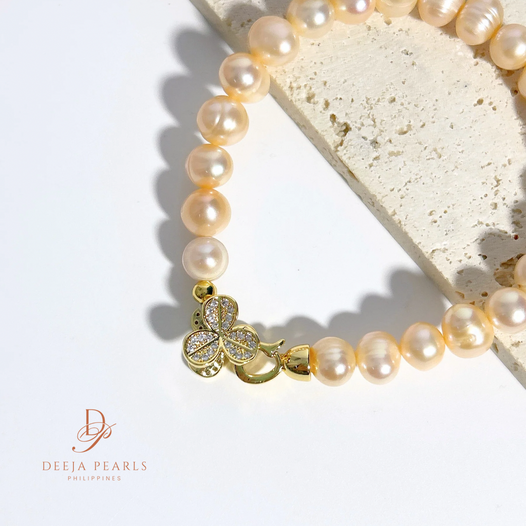 DPB153 • Freshwater Pearl Bracelet in Pendant Lock