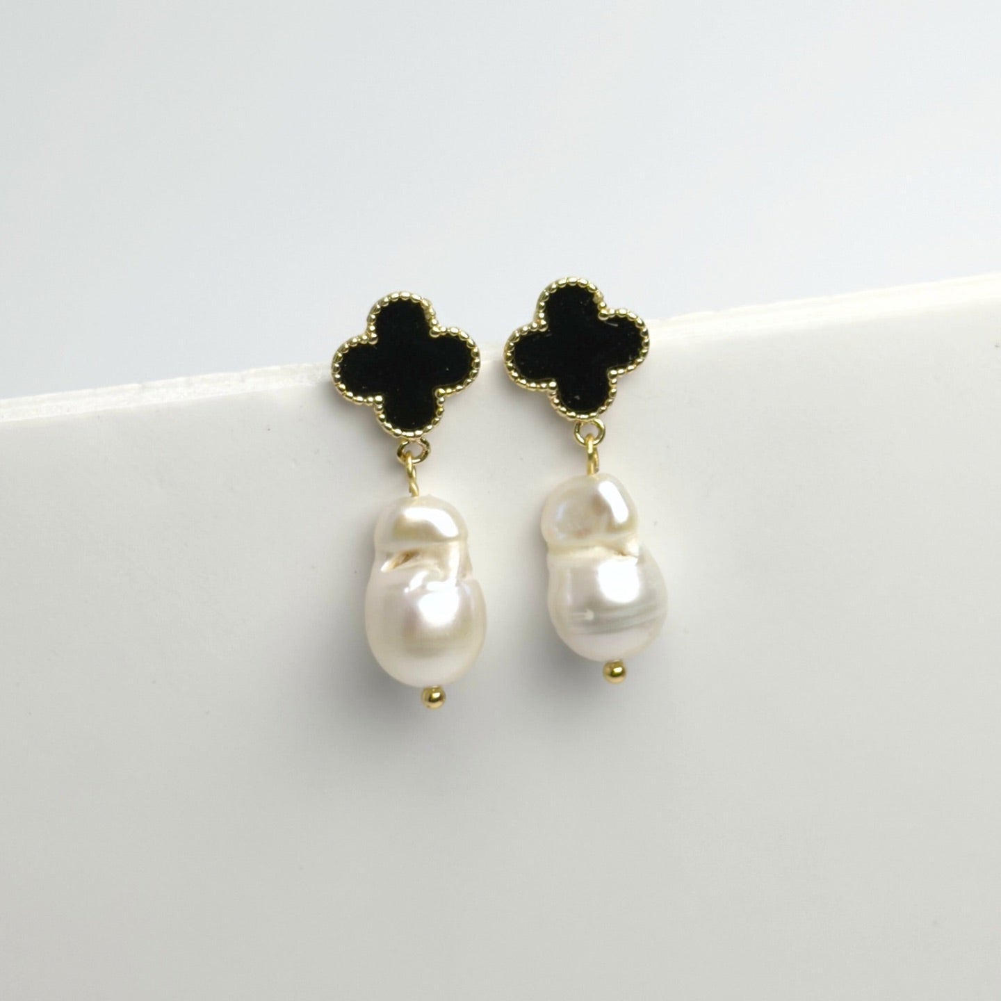 Freshwater Pearl Baroque Dangling Earrings