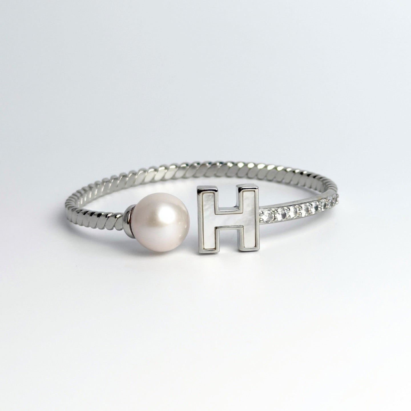 Edison Pearl 18K Gold Coated Bangle