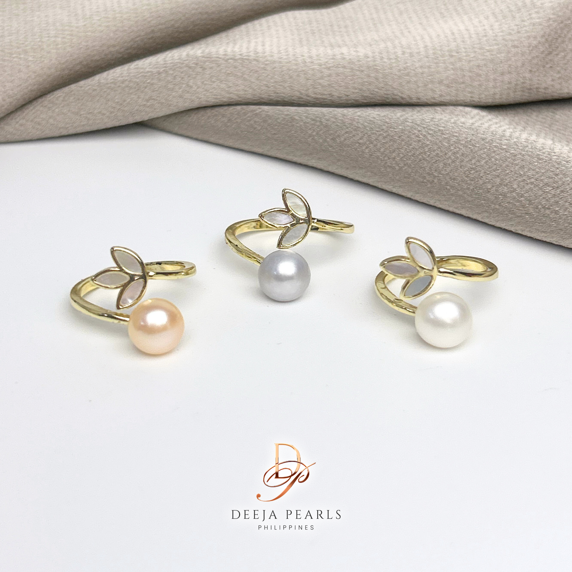 DPR103 • Freshwater Pearl Adjustable Ring