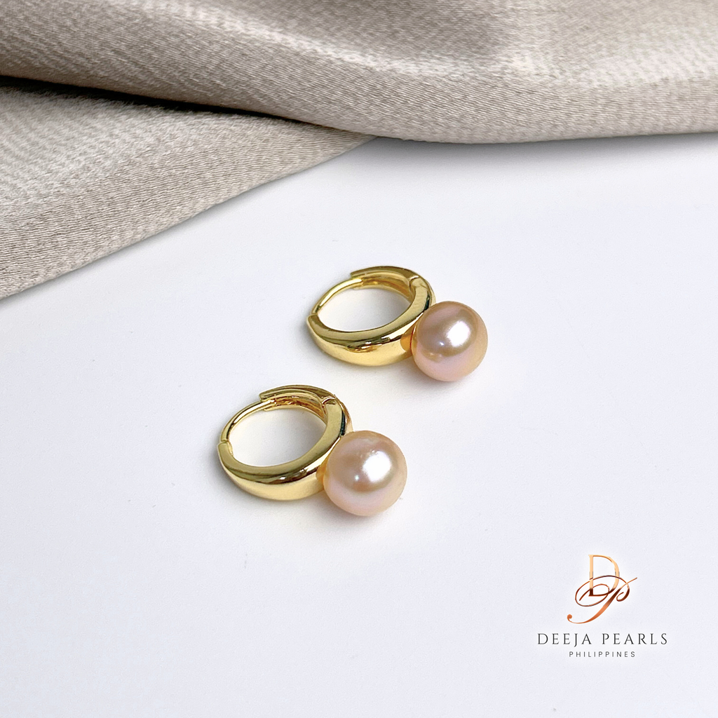 DPE168 • Freshwater Pearl Clip Earrings