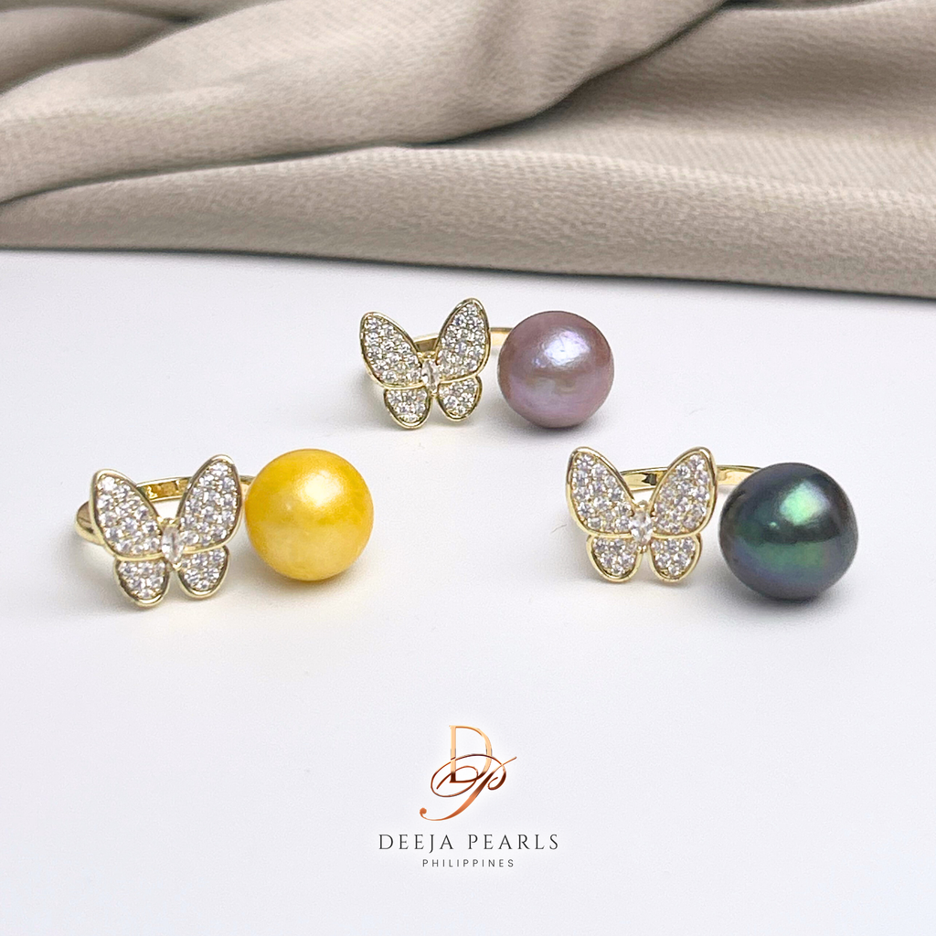 DPR112 • Edison Pearl Adjustable Ring
