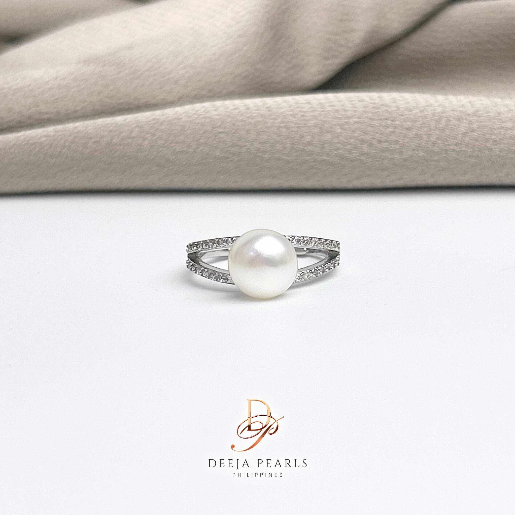 DPR110 • Freshwater Pearl Adjustable Ring