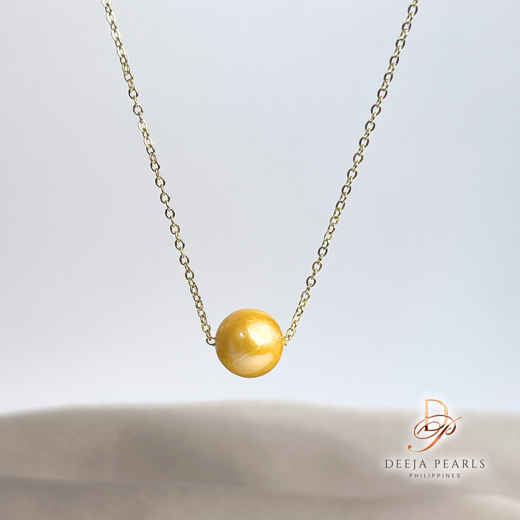 DPN109 • Edison Pearl Floating Necklace