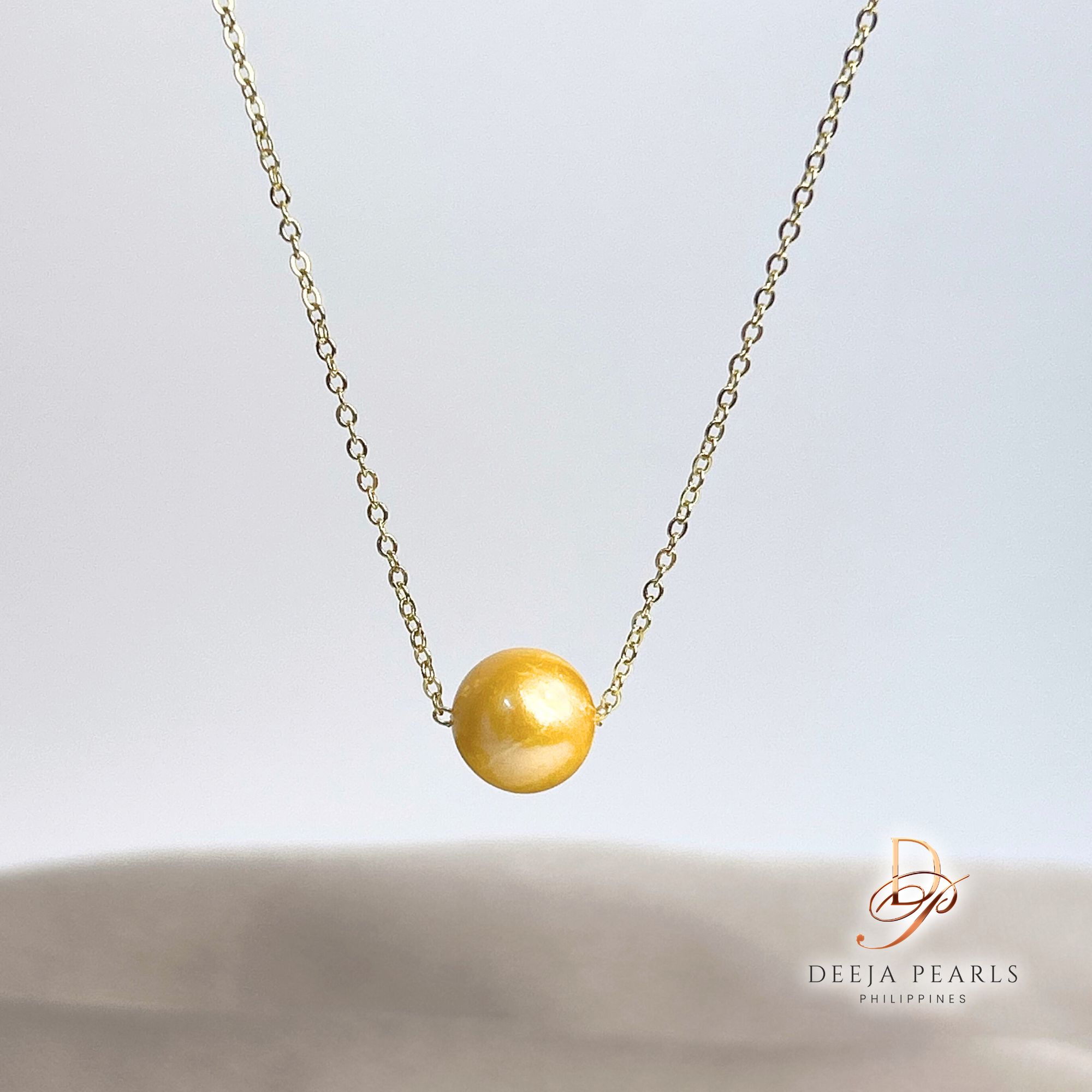 DPN109 • Edison Pearl Floating Necklace