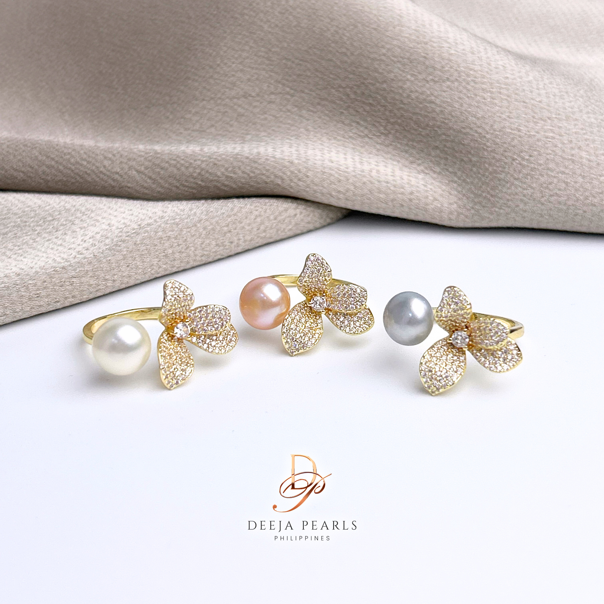 DPR117 • Freshwater Pearl Adjustable Ring