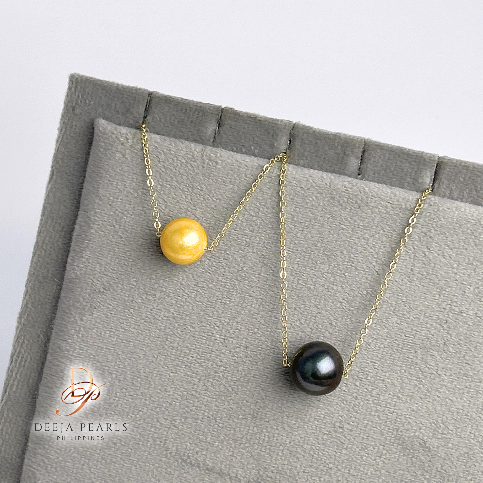 DPN109 • Edison Pearl Floating Necklace