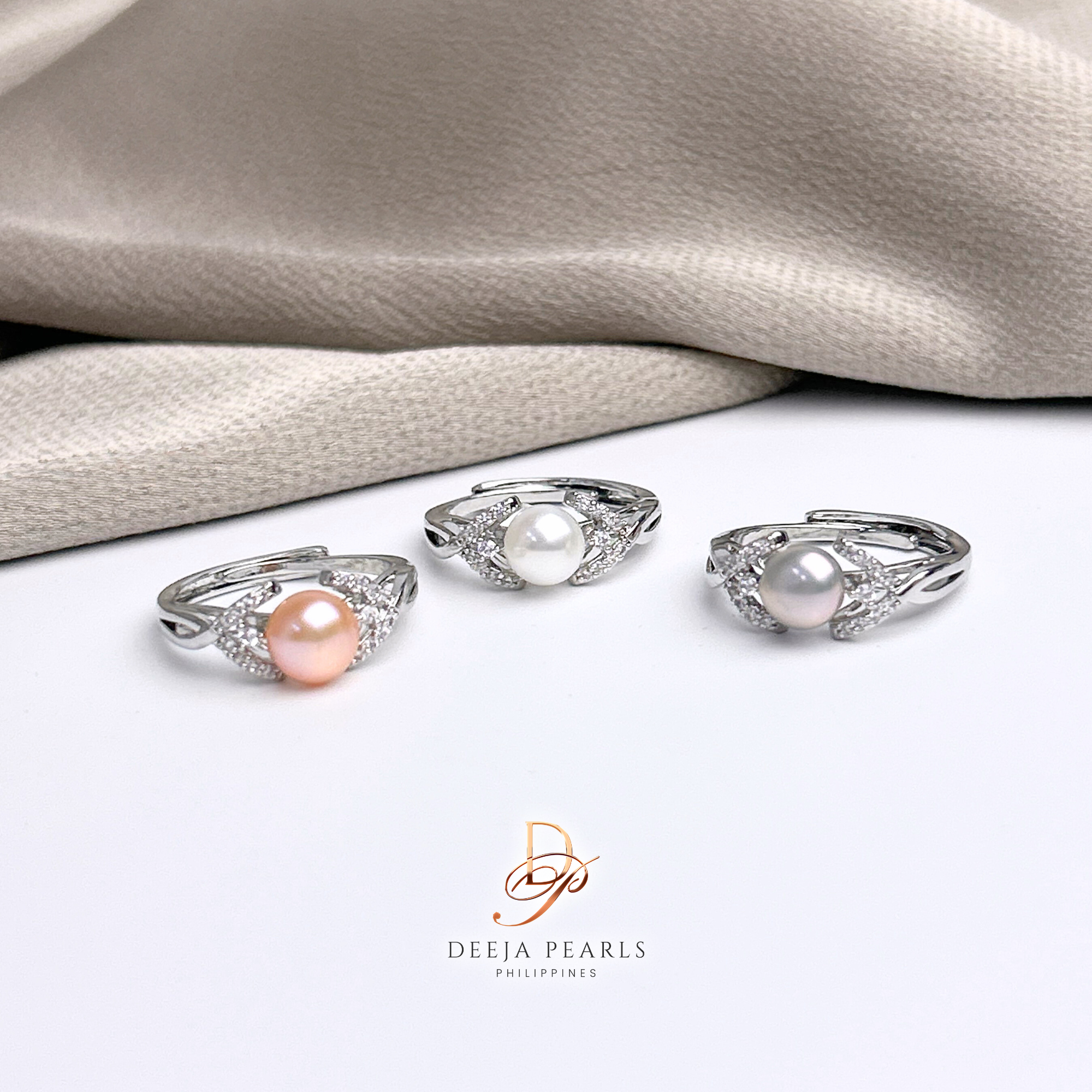 DPR111 • Freshwater Pearl Adjustable Ring