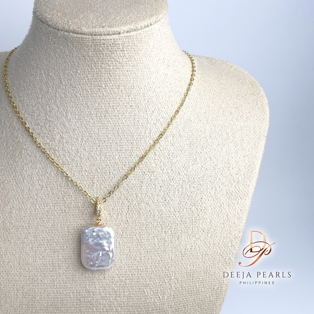 DPN120 • Keishi Freshwater Pearl Pendant Necklace