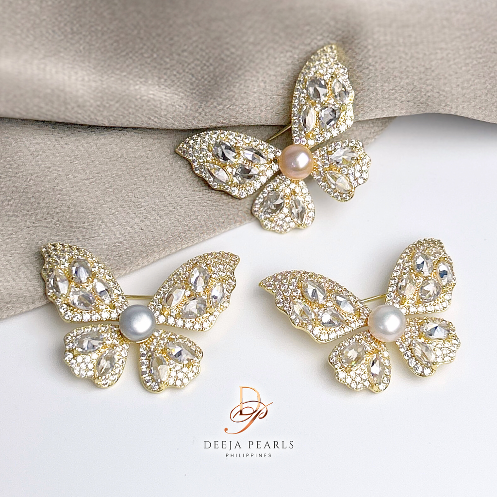 DPP101 • Freshwater Pearl Brooch Pin