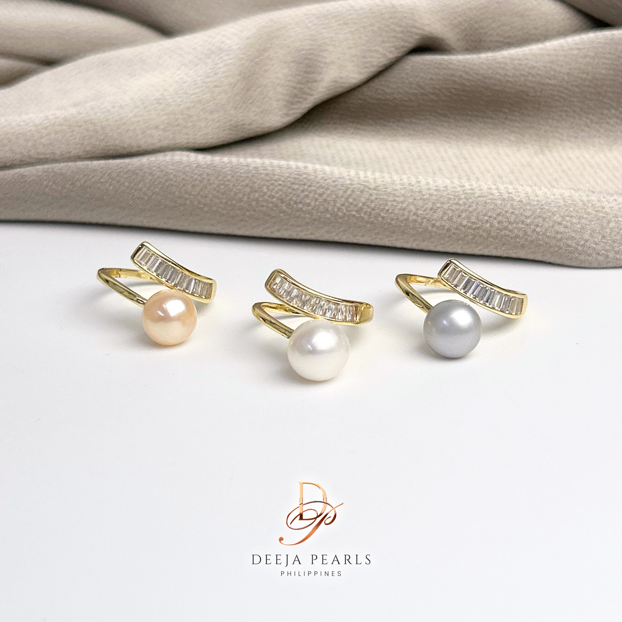 DPR105 • Freshwater Pearl Adjustable Ring