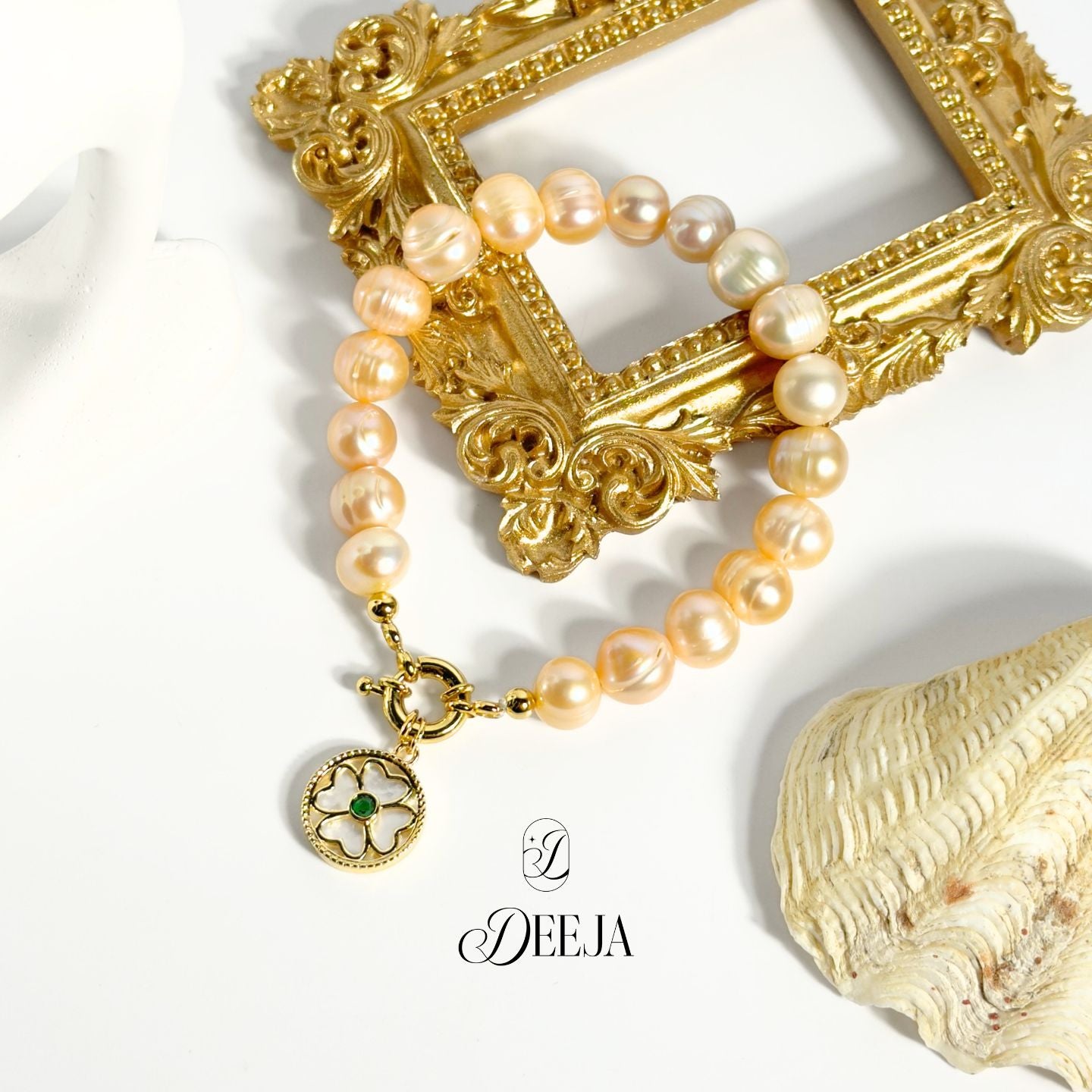 Camila | Freshwater Pearl Bracelet • FWB03