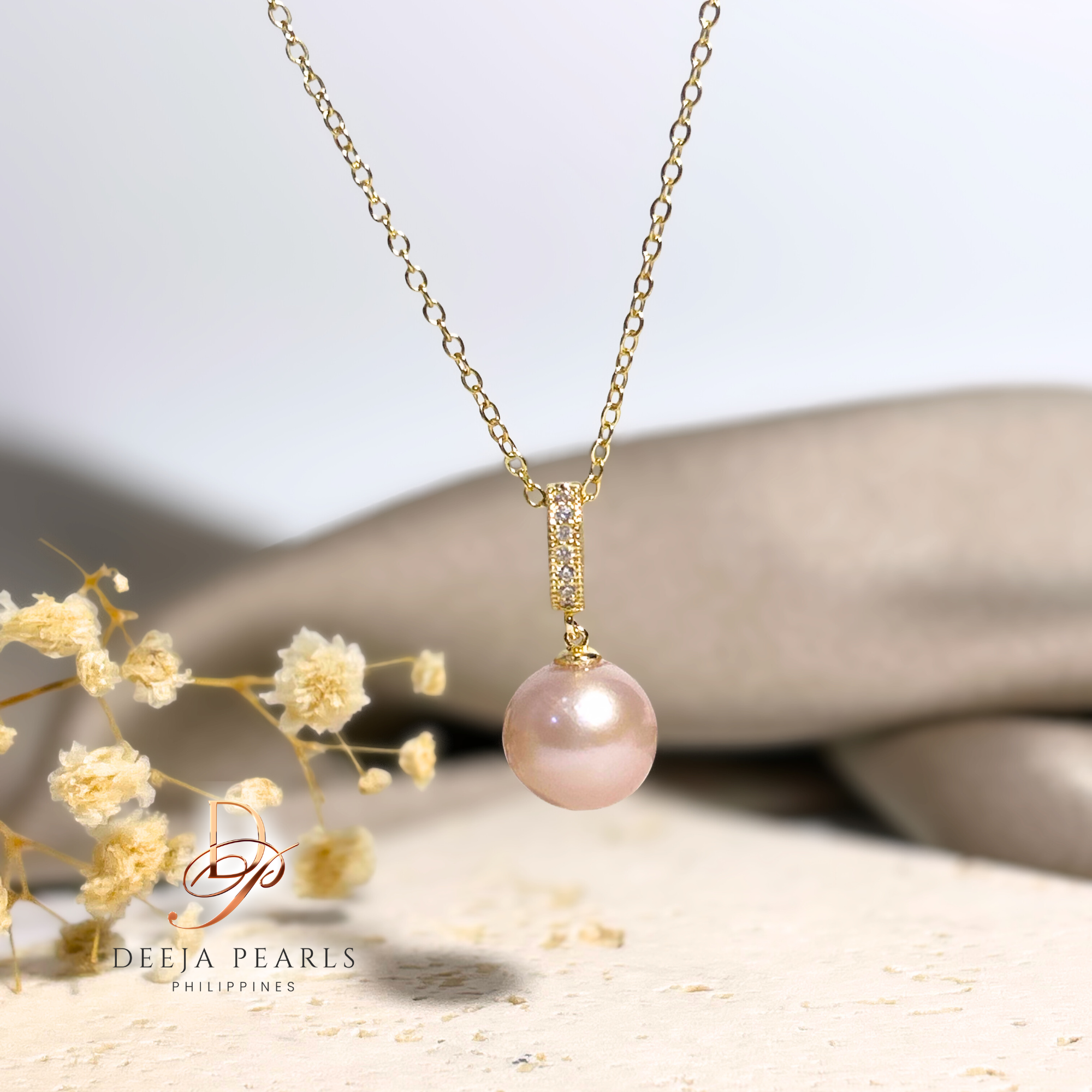EPN112 • Edison Pearl Pendant Necklace