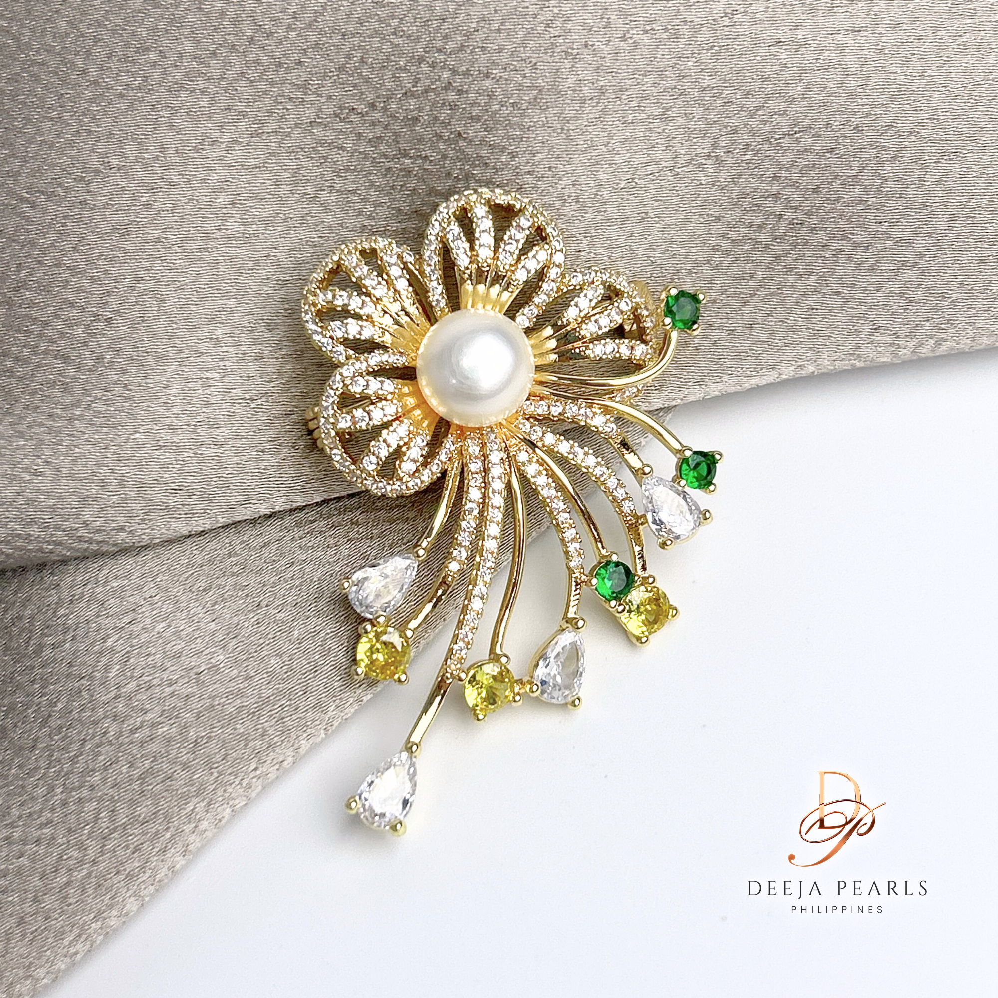 DPP106 • Freshwater Pearl Brooch Pin