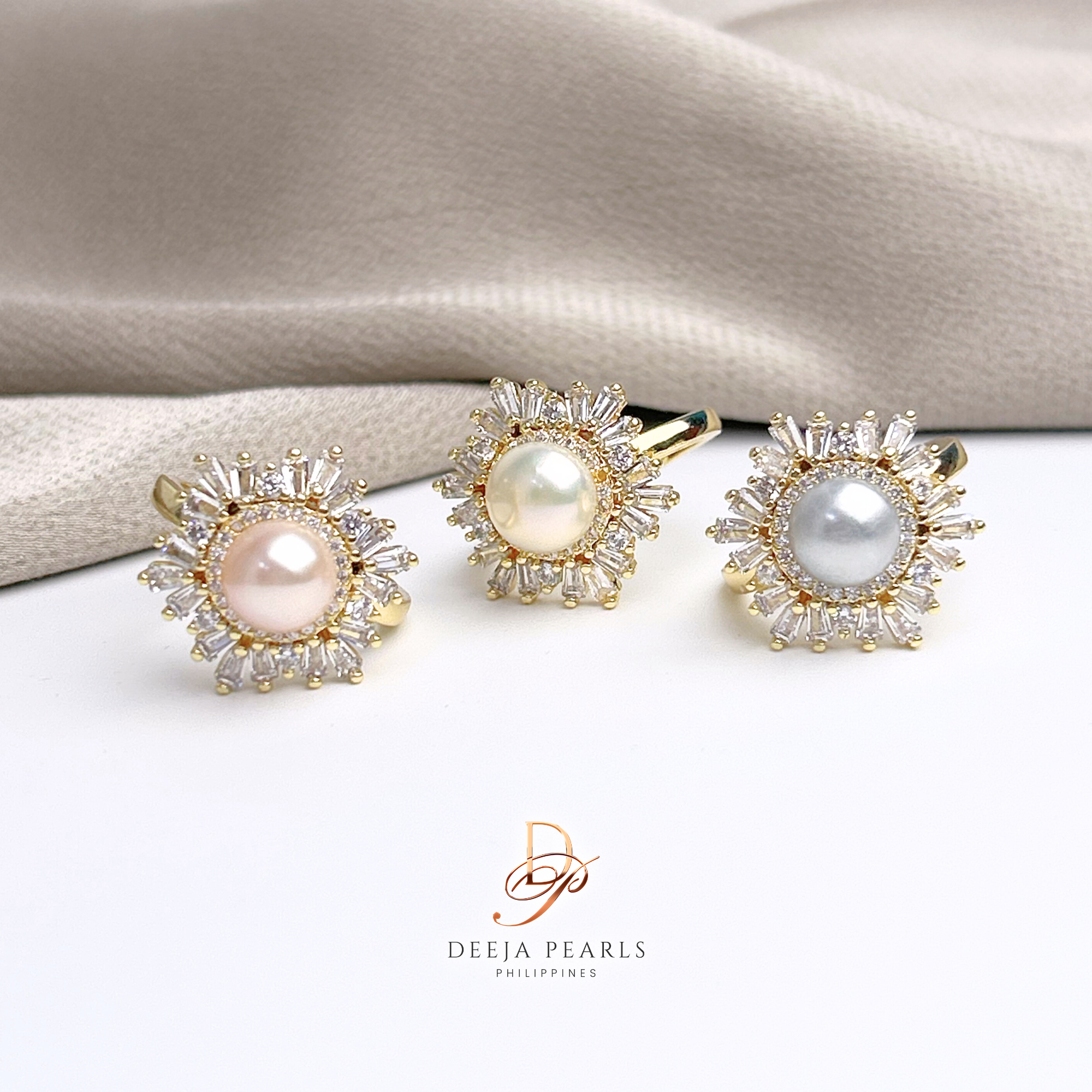 DPR120 • Freshwater Pearl Adjustable Ring