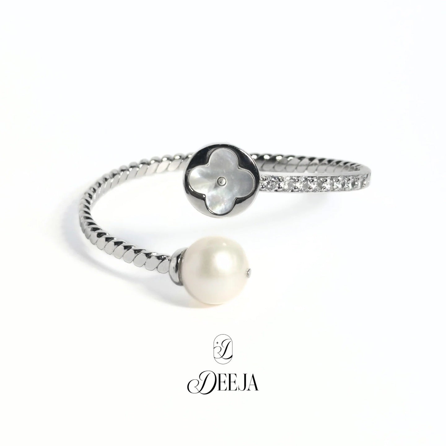 Edison Freshwater Pearl Bangle • FWB18