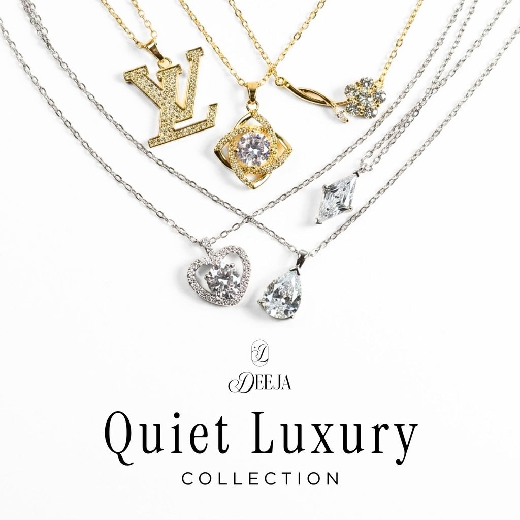 Quiet Luxury Collection Necklaces • Signity Zirconia