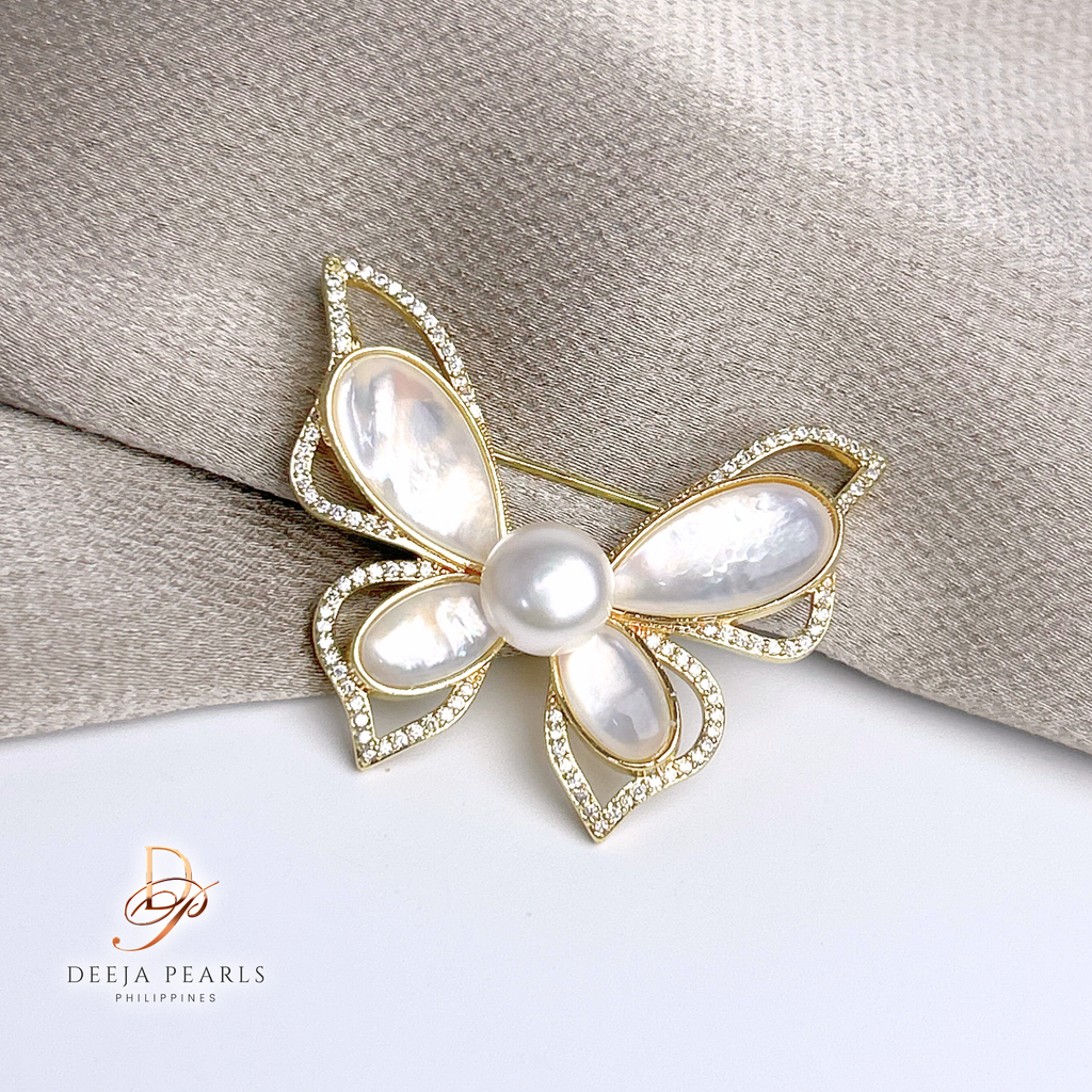DPP103 • Freshwater Pearl Brooch Pin