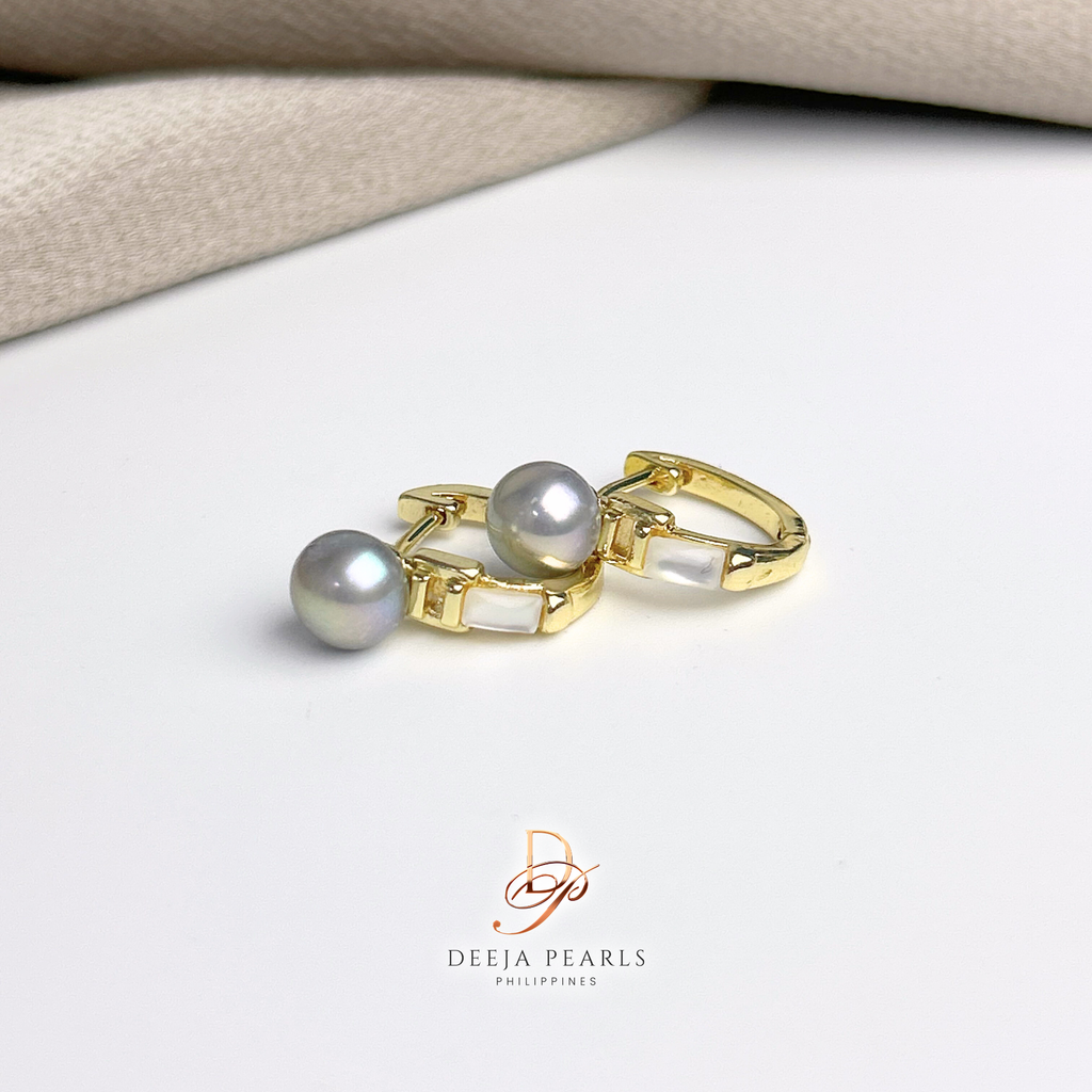 DPE161 • Freshwater Pearl Clip Earrings
