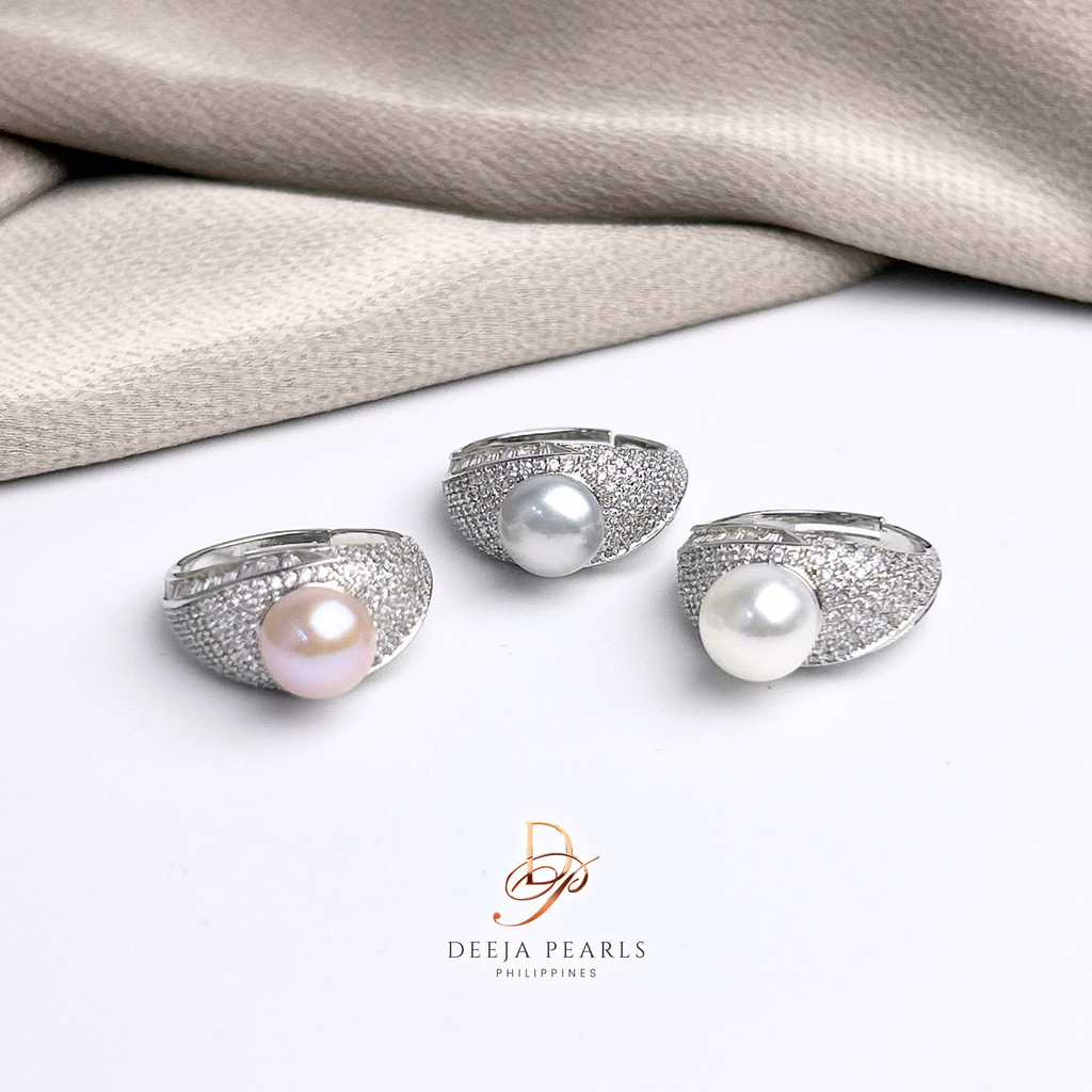 DPR115 • Freshwater Pearl Adjustable Ring