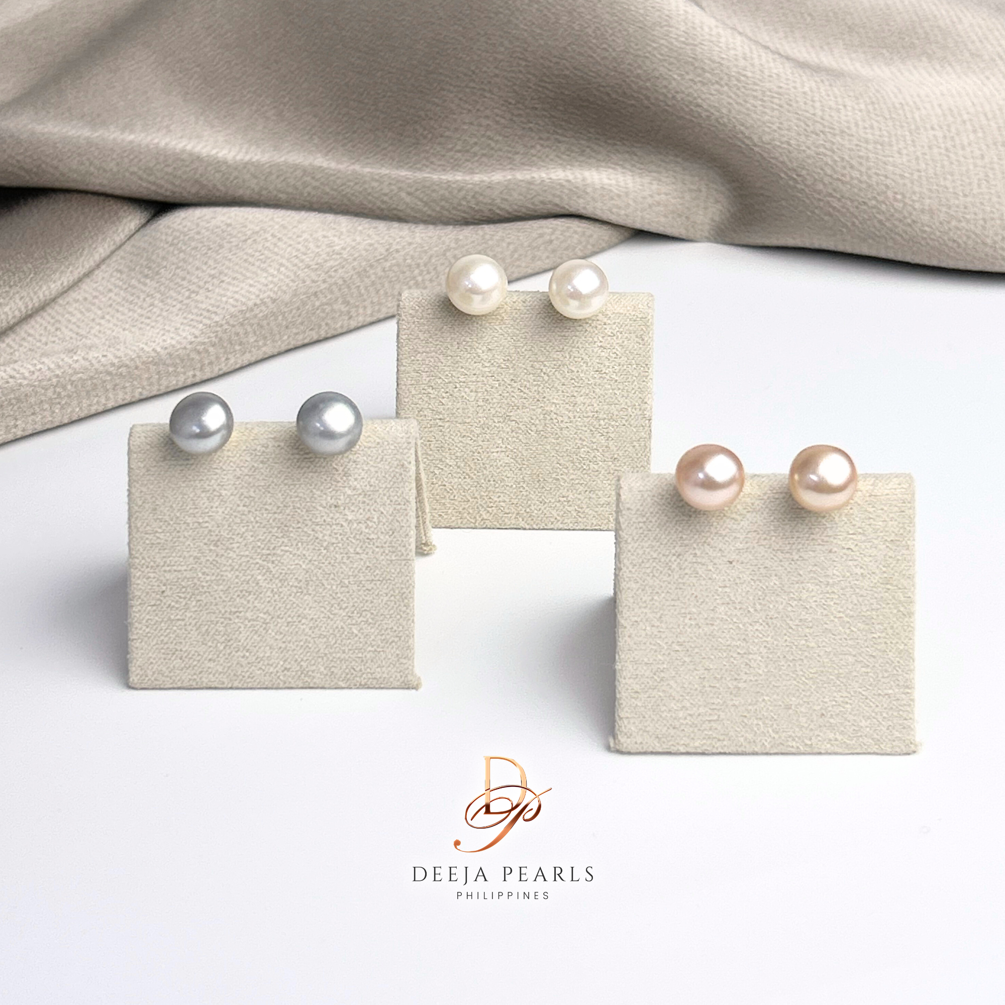 DPE172 • Freshwater Pearl Classic Stud Earrings