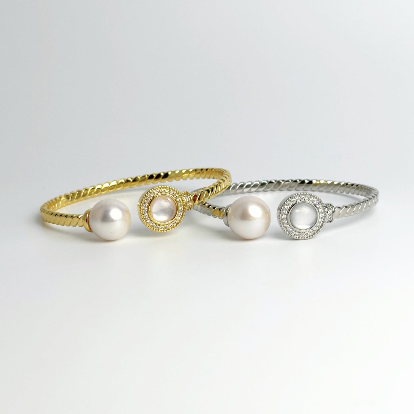 Edison Pearl 18K Gold Coated Bangle
