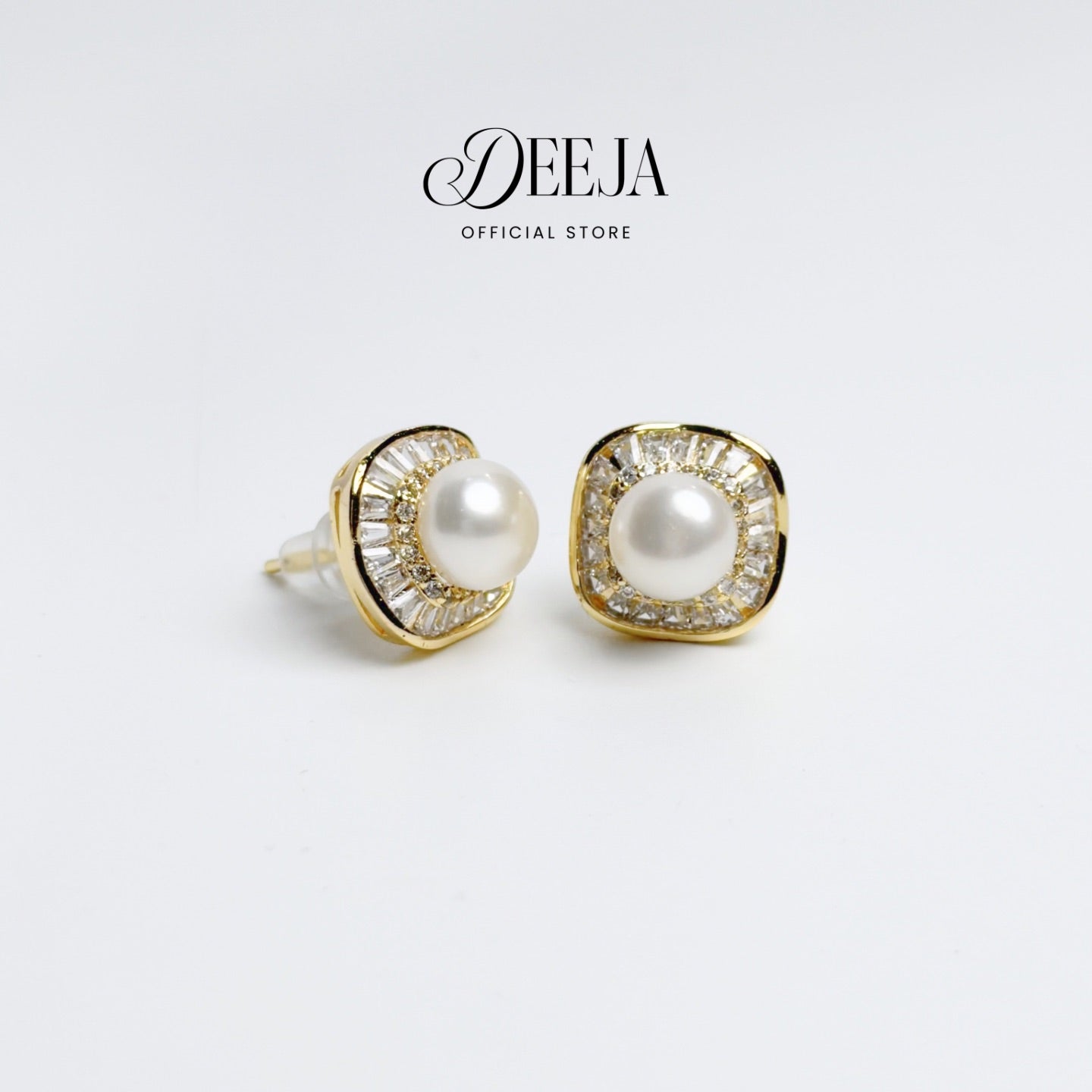 Deeja • FRESHWATER PEARL Set of Necklace and Earrings FPS100270