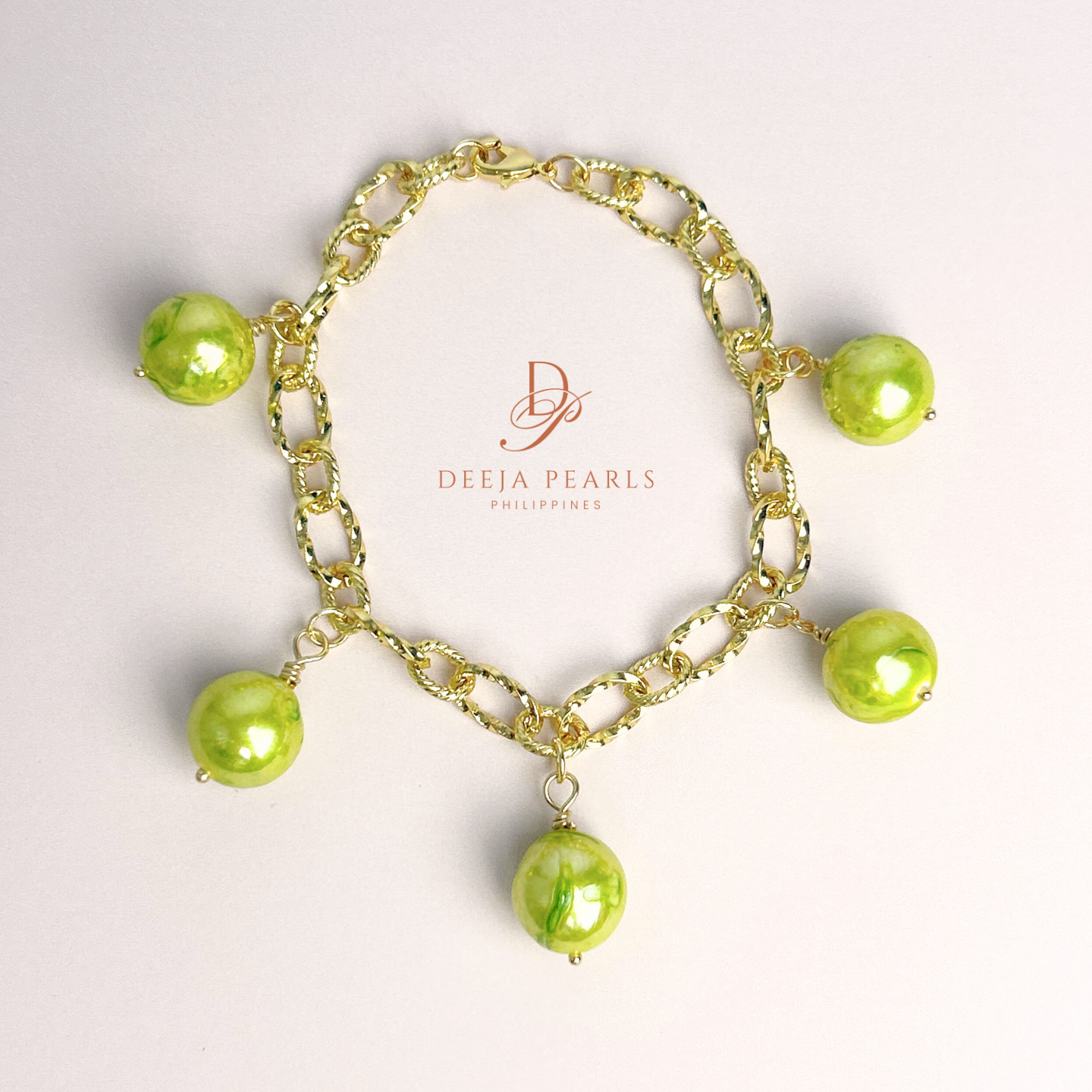 Edison Pearl Charm Bracelet