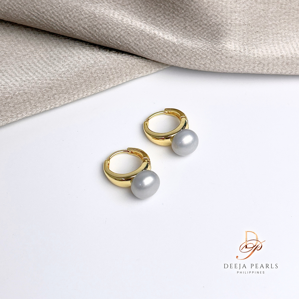 DPE168 • Freshwater Pearl Clip Earrings