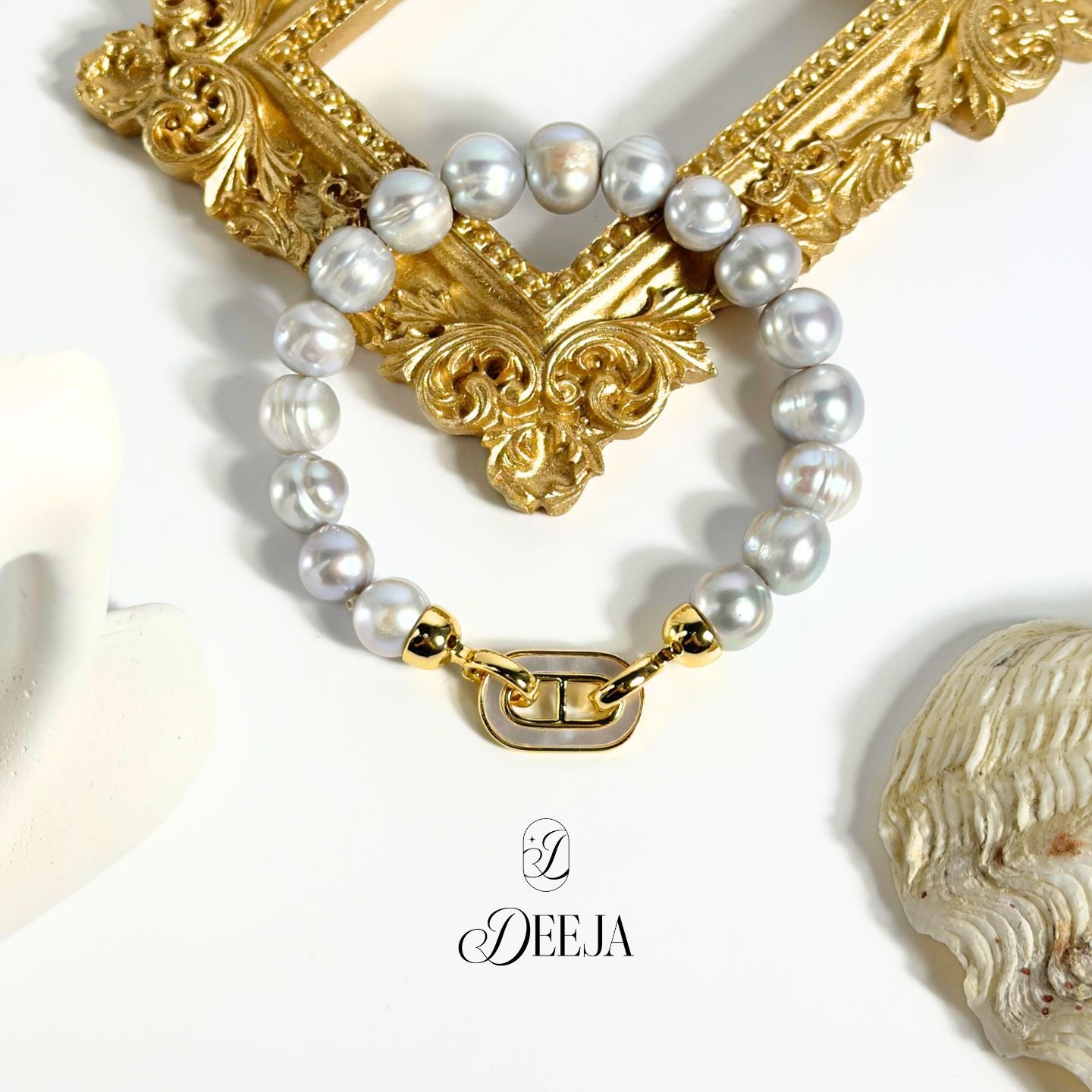 Eve | Freshwater Pearl Bracelet • FWB09