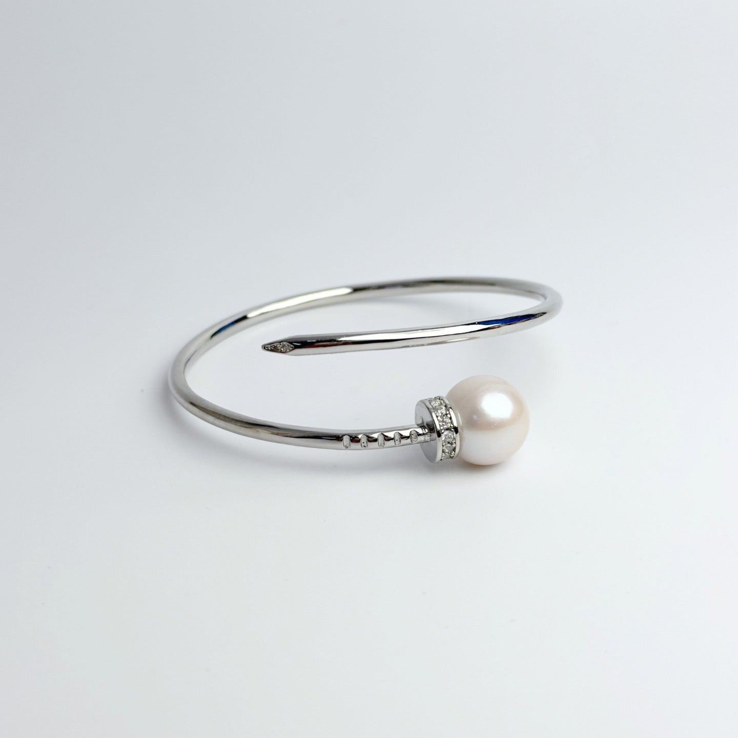 Edison Pearl 18K Gold Coated Bangle