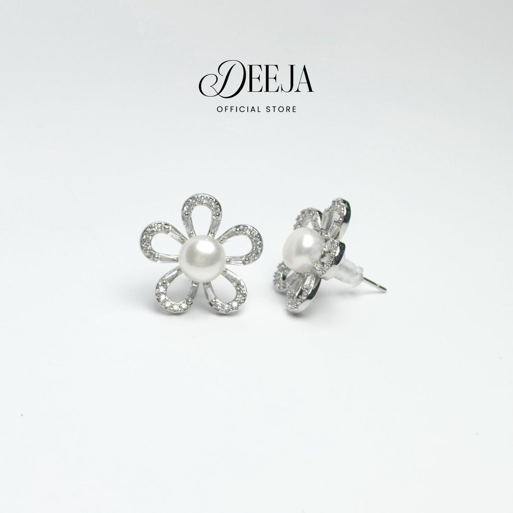 Deeja • FRESHWATER PEARL Set of Necklace and Earrings Set FPS100300