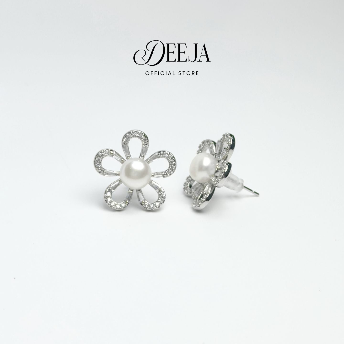 Deeja • FRESHWATER PEARL Set of Necklace and Earrings Set FPS100300