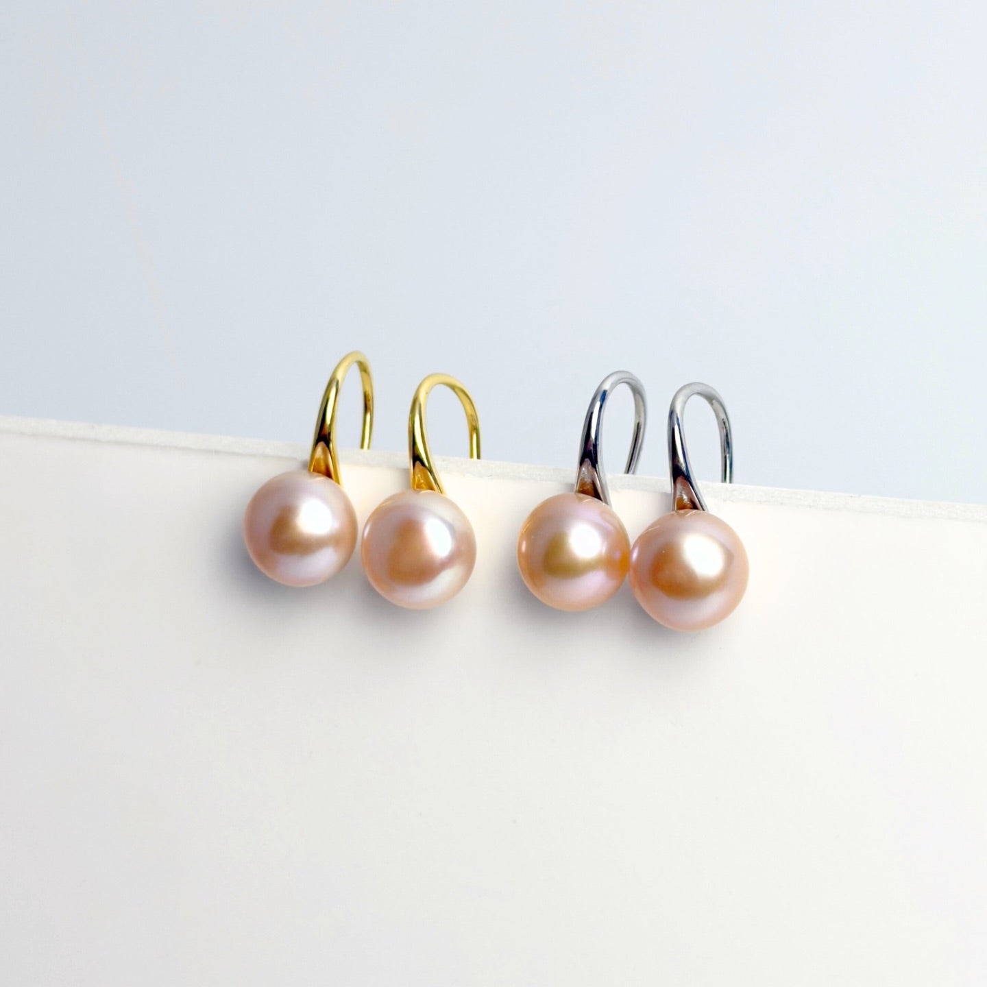 Freshwater Pearl Hook Earrings
