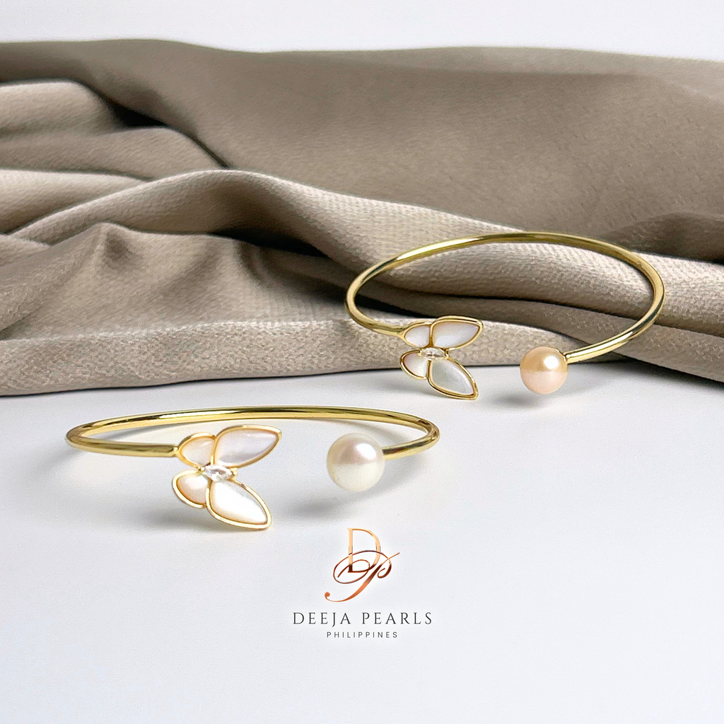 DPB133 • Freshwater Pearl Bracelet Bangle