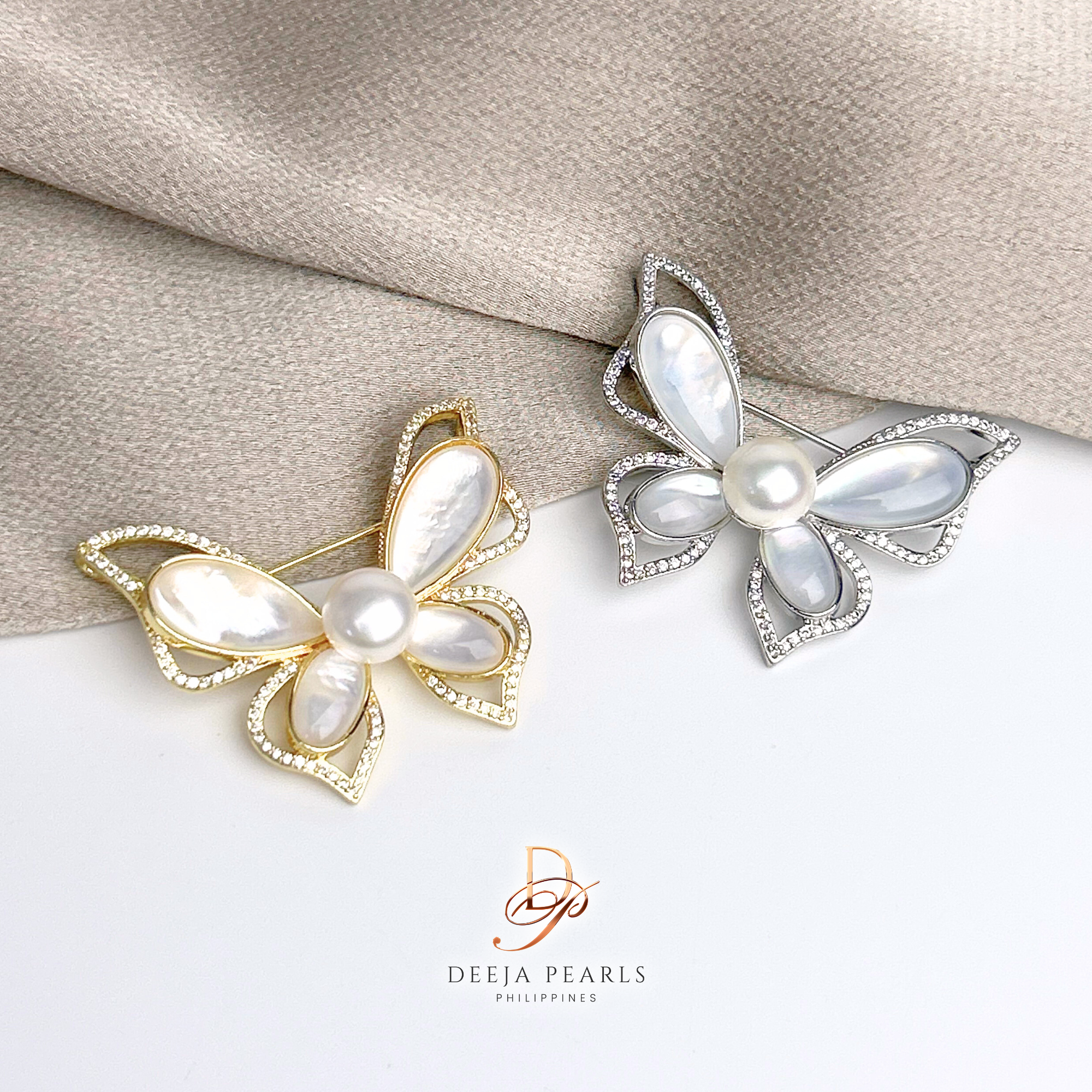 DPP103 • Freshwater Pearl Brooch Pin