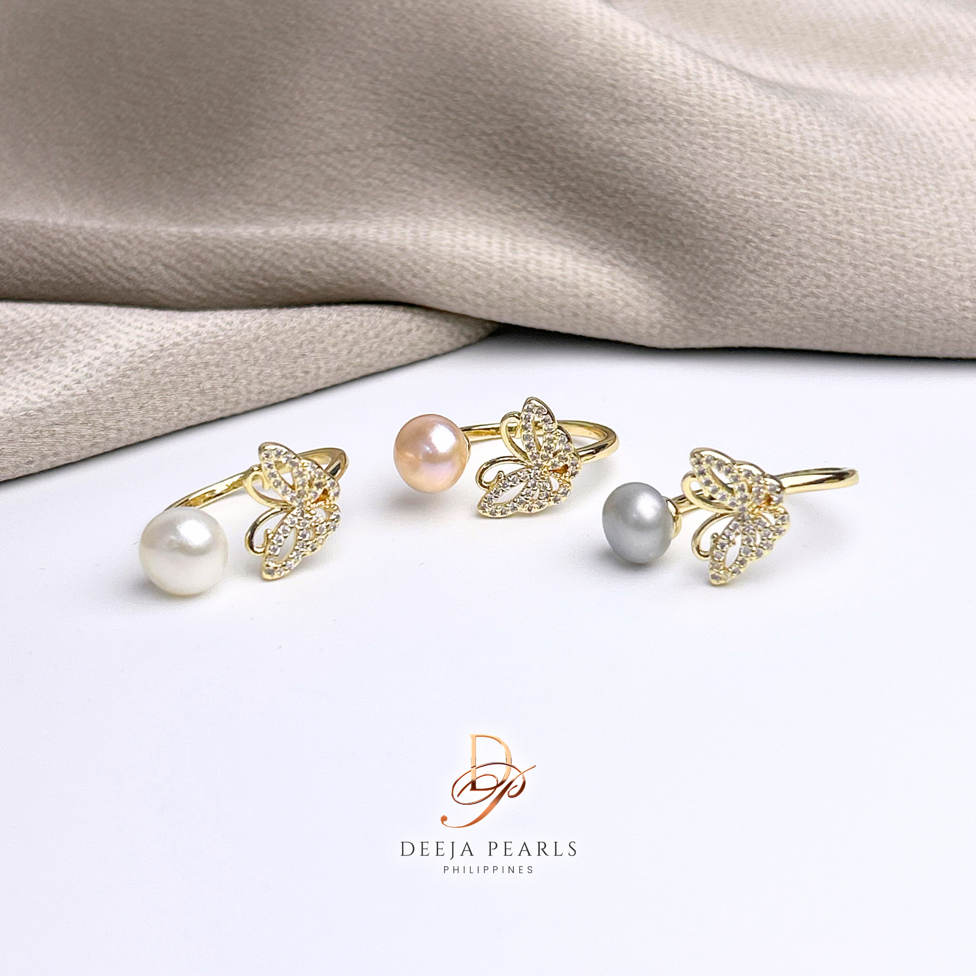 DPR118 • Freshwater Pearl Adjustable Ring
