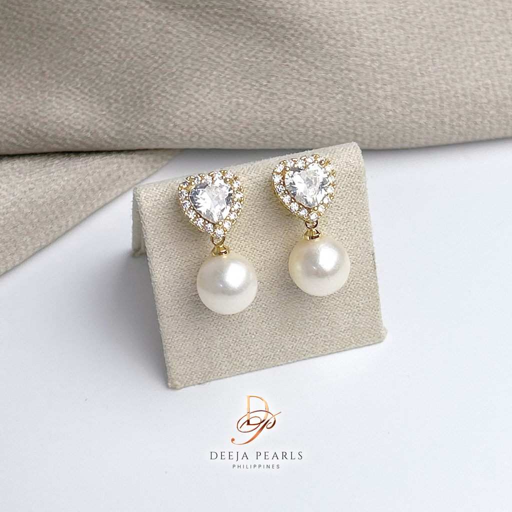 DPE141 • Freshwater Pearl Dangle Earrings